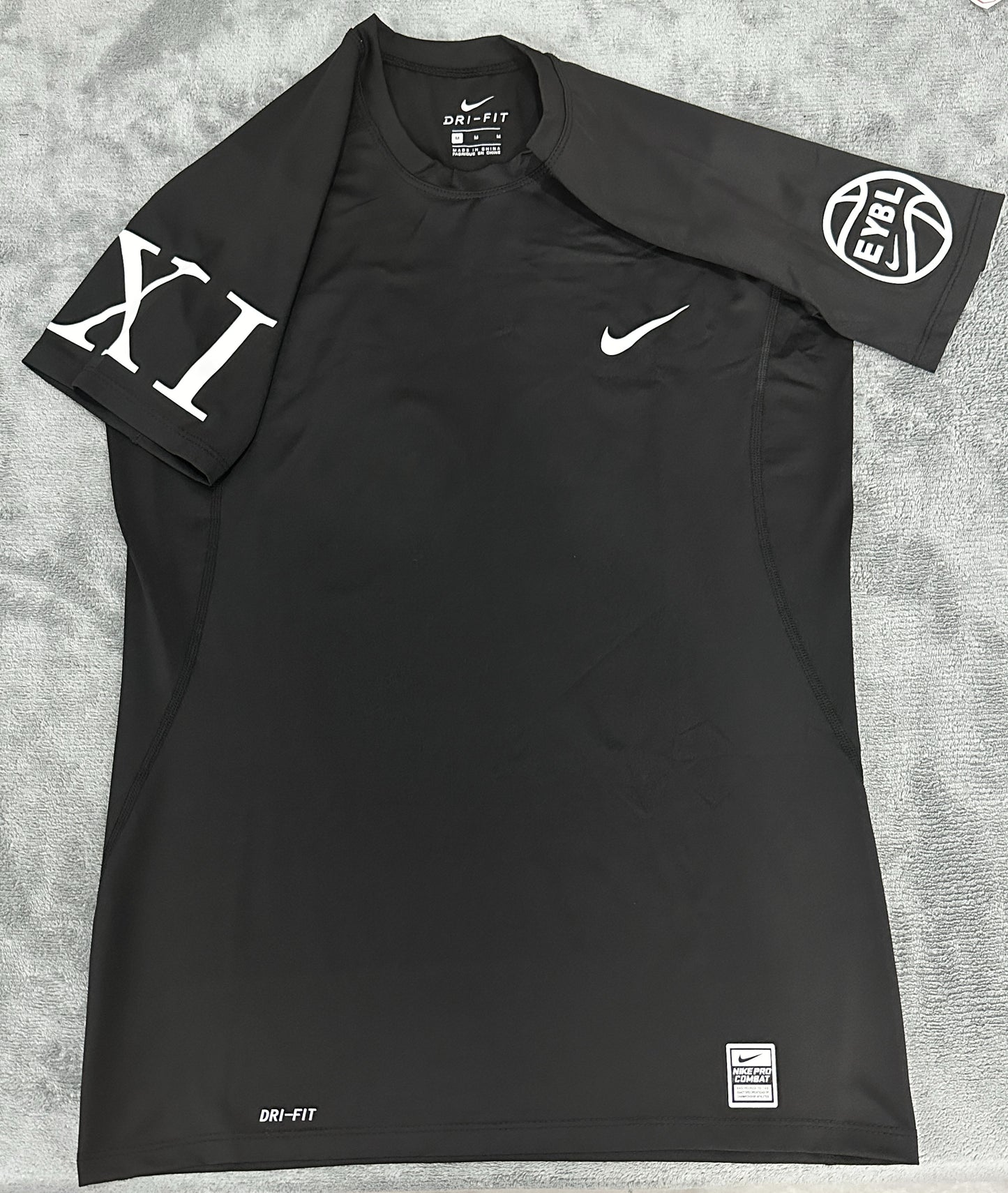 EYBL Compression T-Shirt Black/White