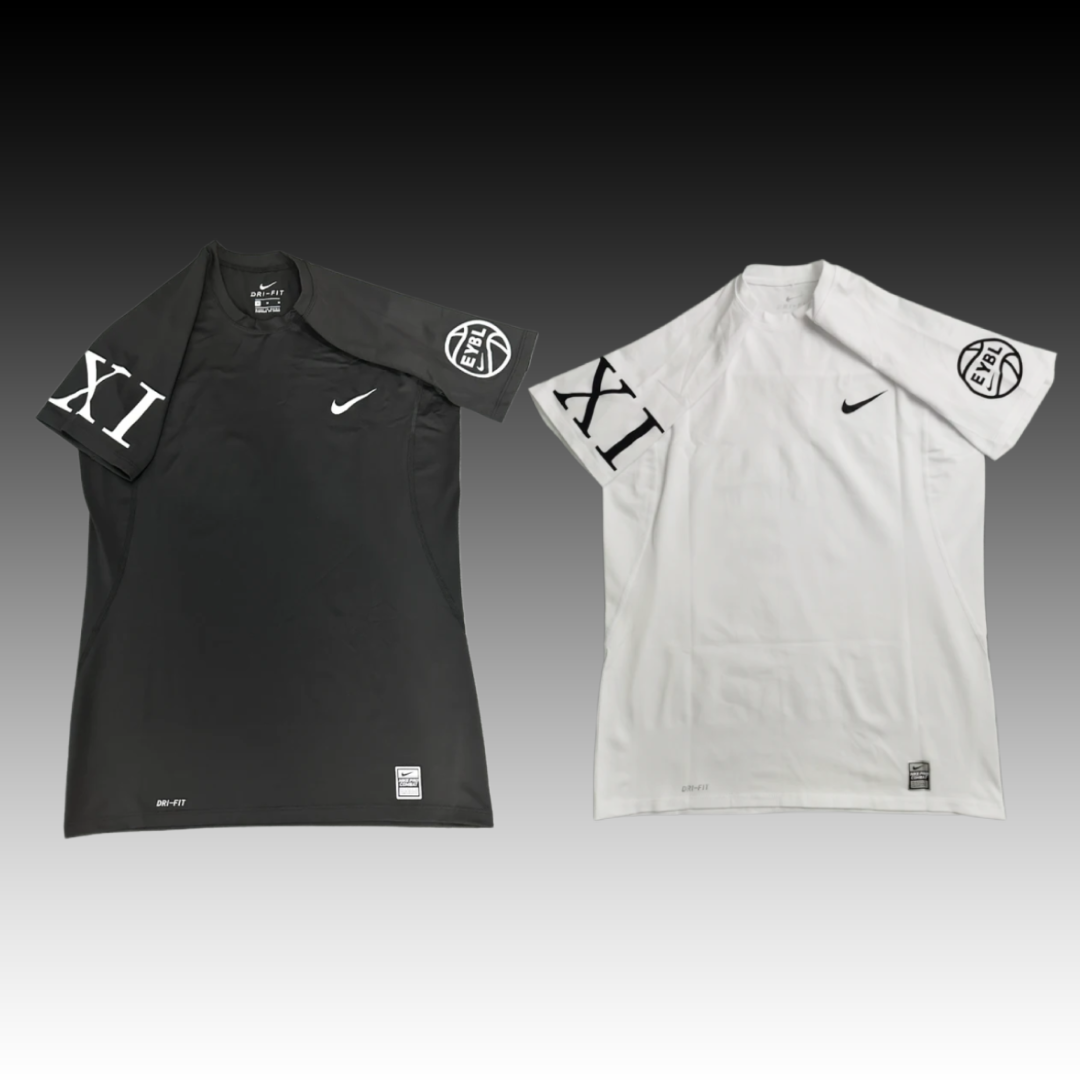 EYBL Compression T-Shirt Black/White