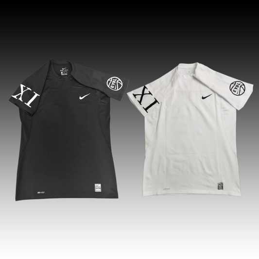 EYBL Compression T-Shirt Black/White